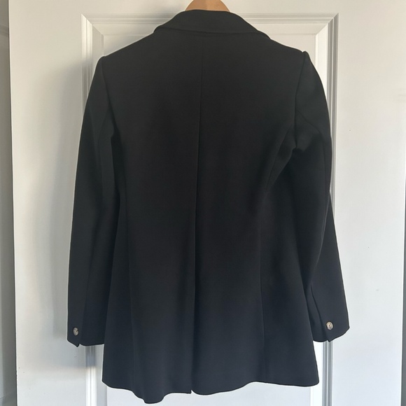 Club Monaco Black Twill Blazer - Picture 5 of 10